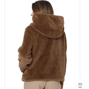 Vero Moda Dark Brown Faux Fur Jacket
